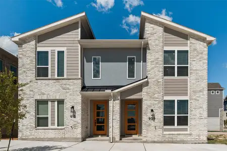 New construction Townhouse house 909 Ash Rd, Plano, TX 75075 plan Carlisle - image