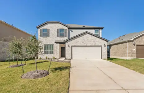 New construction Single-Family house 16808 Catemaco Walk, Manor, TX 78653 plan Hardin - image