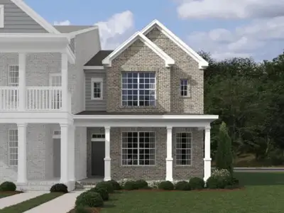 New construction Townhouse house 2718 Willowoak Trl, Unit 2401, Murfreesboro, TN 37129 plan Paseo - image