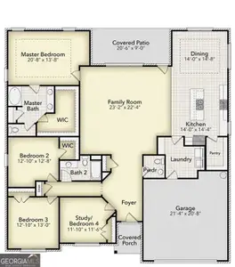 New construction Single-Family house 0 Wisteria Ln, Williamson, GA 30292 - image