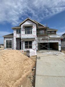 New construction Single-Family house 212 Smoke Signal Ct, Liberty Hill, TX 78628 Haskell- photo 1 1