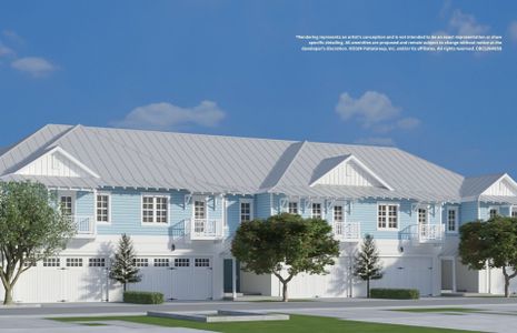 New construction Single-Family house 160 Clusia Ln, Tequesta, FL 33469 plan Centreville - image