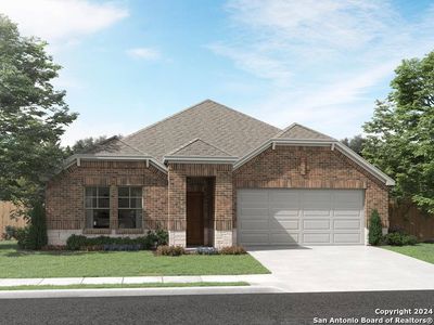 New construction Single-Family house 136 Shelton Pass, Cibolo, TX 78108 The Oleander (C401)- photo 0 0