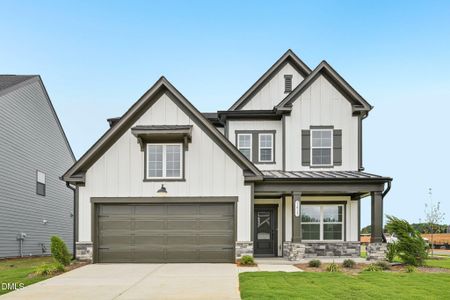 New construction Single-Family house 1413 Malcus Ct, Unit 61, Fuquay Varina, NC 27526 - image