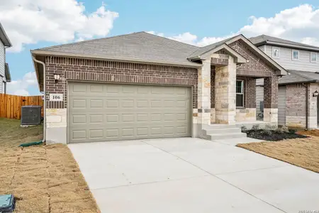 New construction Single-Family house 106 Barton, Cibolo, TX 78108 plan The Callaghan (830) - image