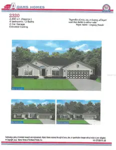 New construction Single-Family house 3960 S Haberland Blvd, North Port, FL 34288 plan 2320 - image