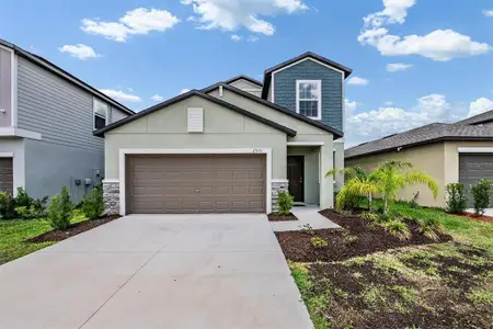New construction Single-Family house 2515 Victorious Falls Ave, Plant City, FL 33565 plan Columbia - image
