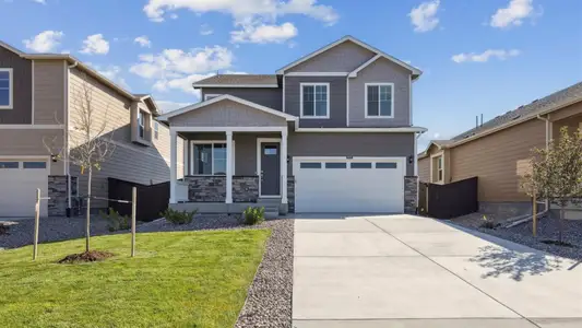New construction Single-Family house 9887 Danube Ct, Commerce City, CO 80022 plan Bellamy - image