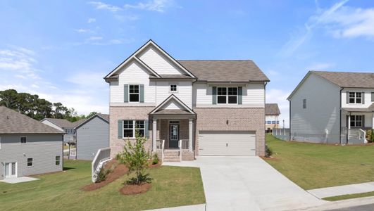 New construction Single-Family house 1296 Lincoln Ln, Braselton, GA 30517 plan Halton - image
