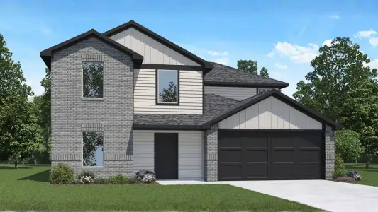 New construction Single-Family house 669 Iron Horse Dr, Conroe, TX 77303 plan Dallas - image