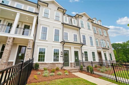 New construction Townhouse house 1504 Westend Wy, Unit 330, Cumming, GA 30041 plan The Taylor I - image