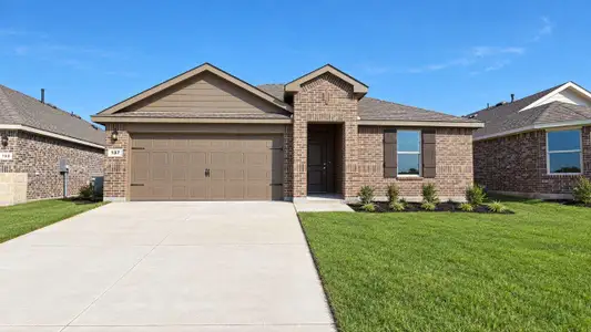 New construction Single-Family house 137 Tumbleweed Dr, Newark, TX 76071 plan Texas Cali - image