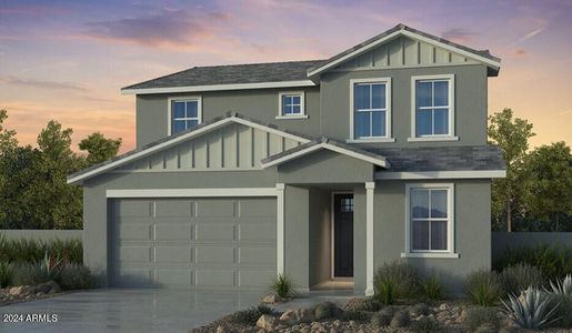 New construction Single-Family house 37700 N Larkspur Avenue, San Tan Valley, AZ 85140 Sienna- photo 0