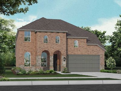 New construction Single-Family house 3636 American Paint Dr, Aubrey, TX 76227 plan Westbury - image