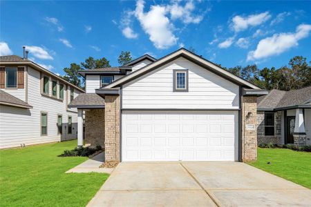 New construction Single-Family house 25474 Blossom Ct, Montgomery, TX 77316 Matagorda- photo 1 1