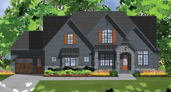 New construction Single-Family house 30 Cherry Bark Dr, Youngsville, NC 27596 - image