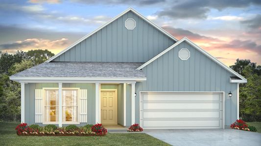 New construction Single-Family house 237 Dama Del Mar Wy, Panama City Beach, FL 32407 plan Delray - image