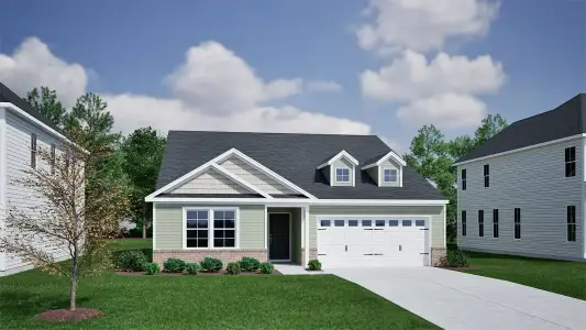 New construction Single-Family house 107 Pemberton Dr, Elgin, SC 29045 plan Gwinnett II - image