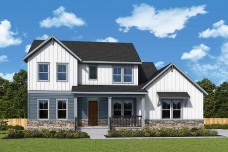 New construction Single-Family house 74 Flatiron Forest Dr, Pittsboro, NC 27312 plan The Normont - image