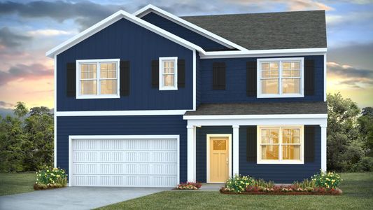 New construction Single-Family house 1551 E White Egret Ln Ne, Bolivia, NC 28422 plan HAYDEN - image
