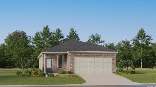 New construction Single-Family house 10791 Aqueduct Crk, San Antonio, TX 78124 - image