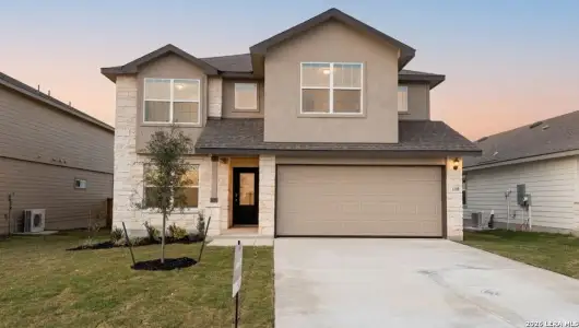 New construction Single-Family house 118 Ivy Wy, Mico, TX 78056 - image