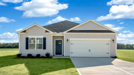 New construction Single-Family house 248 Hawksmoore Ln, Lillington, NC 27546 The Cali- photo 0