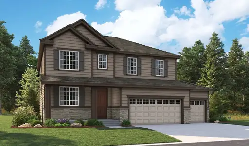 New construction Single-Family house 9338 Horsemint Trl, Colorado Springs, CO 80925 plan Hemingway - image
