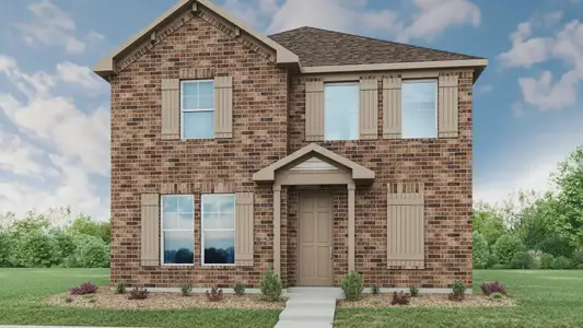 New construction Single-Family house 115 Bellie Ln, Kyle, TX 78640 plan Orwell III - image
