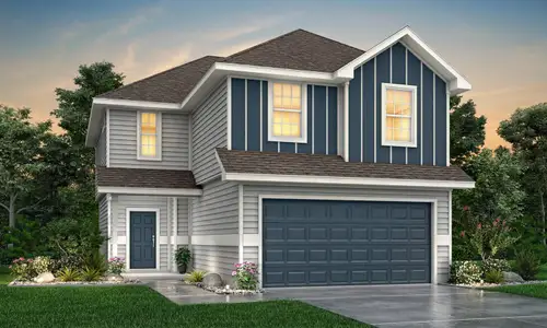 New construction Single-Family house 15626 Buffalo Meadow Ct, Houston, TX 77090 plan The Lowry - image