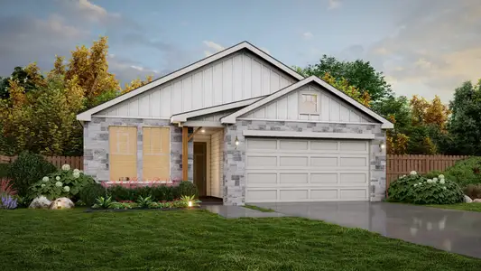 New construction Single-Family house 233 Gathering Dr, San Antonio, TX 78245 plan Ridge View - image