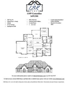 New construction Single-Family house 1109 Gonzollas Road, Springtown, TX 76082 - photo 0