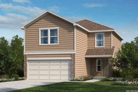 New construction Single-Family house 15222 Dionysus Ln, San Antonio, TX 78245 - image