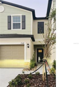 New construction Townhouse house 2568 Sunray Venus Way, Ruskin, FL 33570 - photo 0