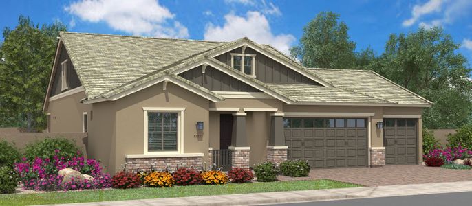 New construction  house 3029 W Sherman Rd, San Tan Valley, AZ 85142 plan Pelican Bay Super Garage w/Loft - image