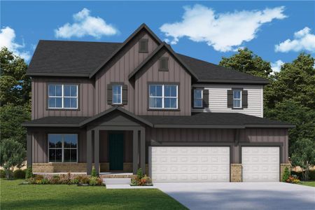 New construction Single-Family house 2227 Ellis Mountain Dr, Marietta, GA 30064 plan The Wynstone - image