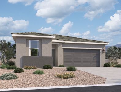 New construction Single-Family house 47761 W Moeller Rd, Maricopa, AZ 85139 Poppy Homeplan- photo 0