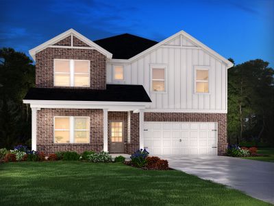 New construction Single-Family house 601 Tallulah Ln, Grayson, GA 30017 plan Taylorsville - image