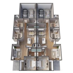 New construction Duplex house 125 Nespral Dr, San Antonio, TX 78253 plan Duplex 1299 - image 6