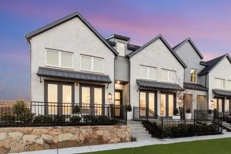 New construction Townhouse house 13813 Carnegie Dr, Aledo, TX 76008 Ansley Plan- photo 0