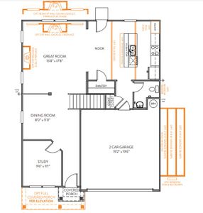 New construction Single-Family house 5108 Efird Draw Drive, Mount Holly, NC 28120 The Lenox- photo 0