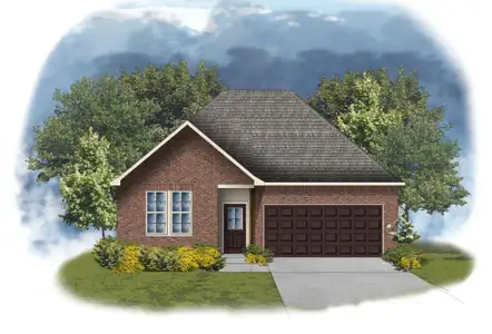 New construction Single-Family house 1560 Little Cypress Lp, Orange, TX 77632 plan Yucca III A - image 1