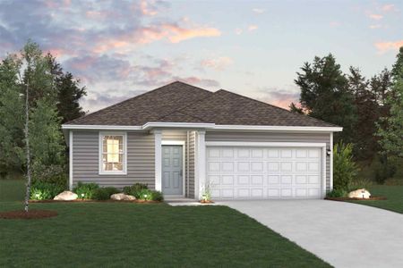New construction Single-Family house 13206 Silver Blazer Dr, Buda, TX 78610 Laurel- photo 0