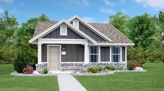 New construction Single-Family house 116 Parsons, Kyle, TX 78640 plan Cambria - image