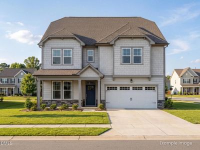 New construction Single-Family house 732 Dragonfly Pond Wy, Wake Forest, NC 27587 plan The Beech C - image