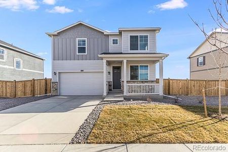 New construction Single-Family house 27445 E Byers Place, Aurora, CO 80018 HOLCOMBE- photo 0