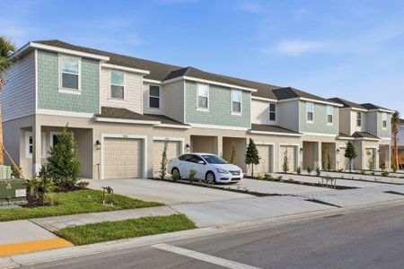 New construction Townhouse house 13224 Stable Pl, Parrish, FL 34219 plan Marigold - image