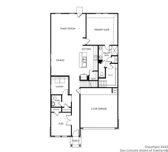New construction Single-Family house 9208 Carmel Vw, Schertz, TX 78154 plan Reynolds (890) - image
