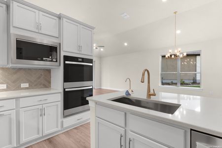 New construction Single-Family house 1562 Worsham Pass, San Antonio, TX 78260 plan Salerno - image 12