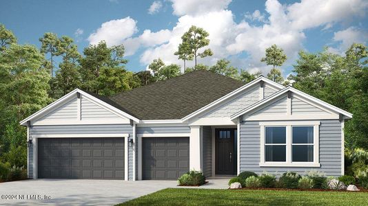 New construction Single-Family house 3602 Melcon Farms Way, Jacksonville, FL 32223 Sanibel- photo 0